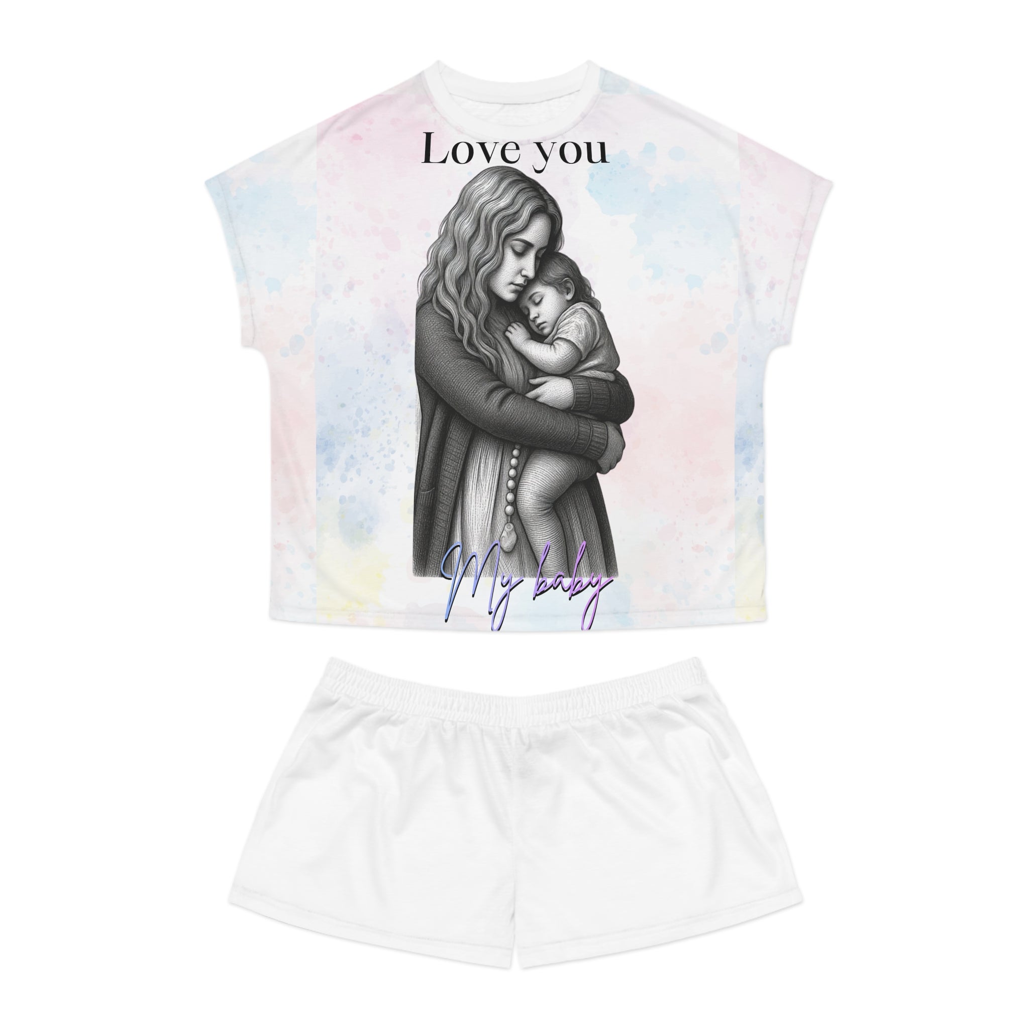 Women's Short Pajama Set (AOP)