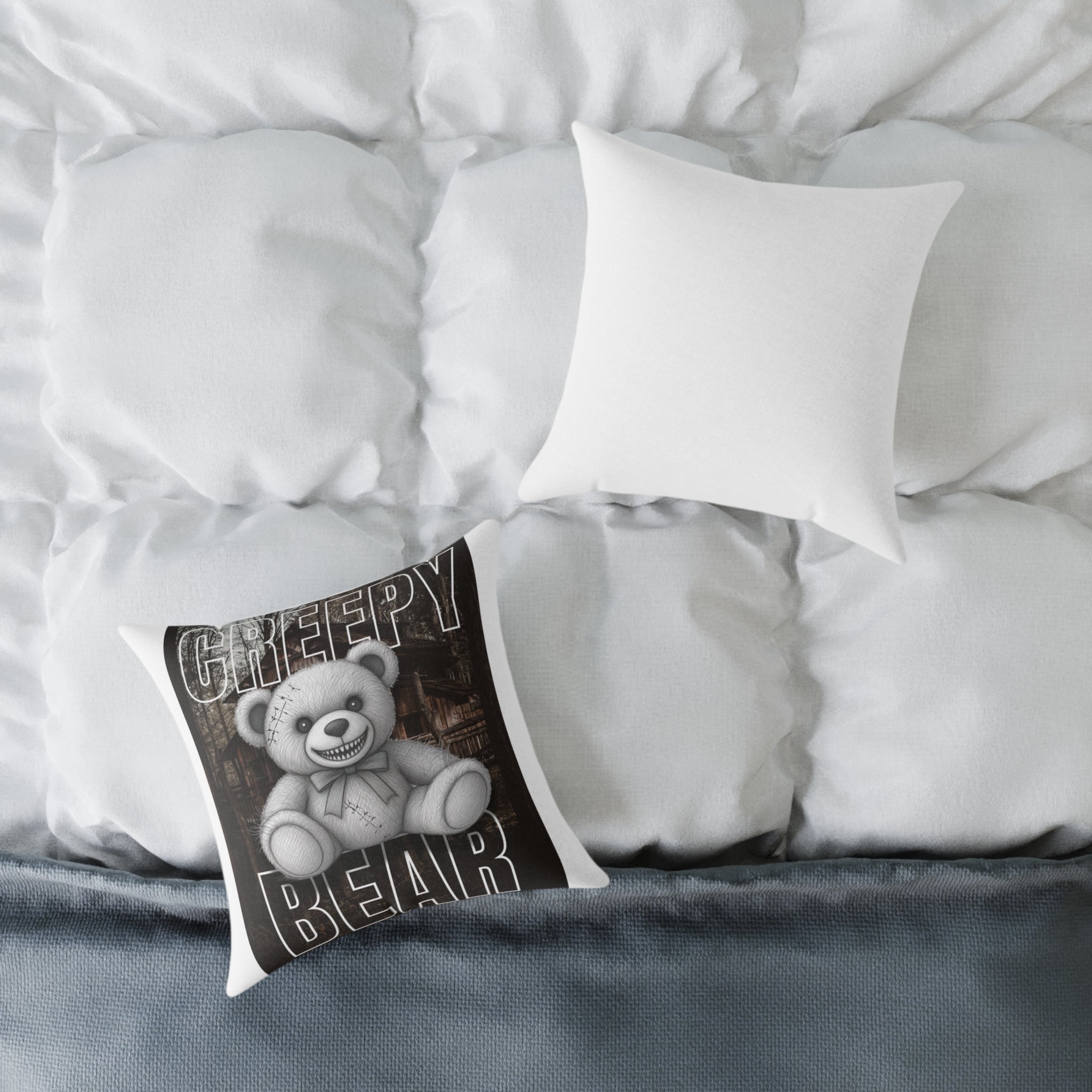 Square Poly Canvas Pillow