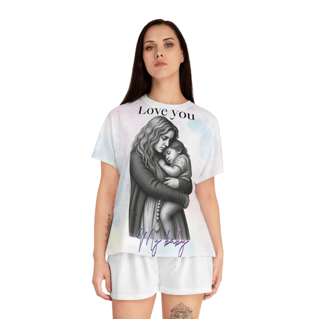 Women's Short Pajama Set (AOP)