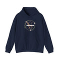 Hoodie — Minimal Floral Monogram “V” Logo Sweatshirt