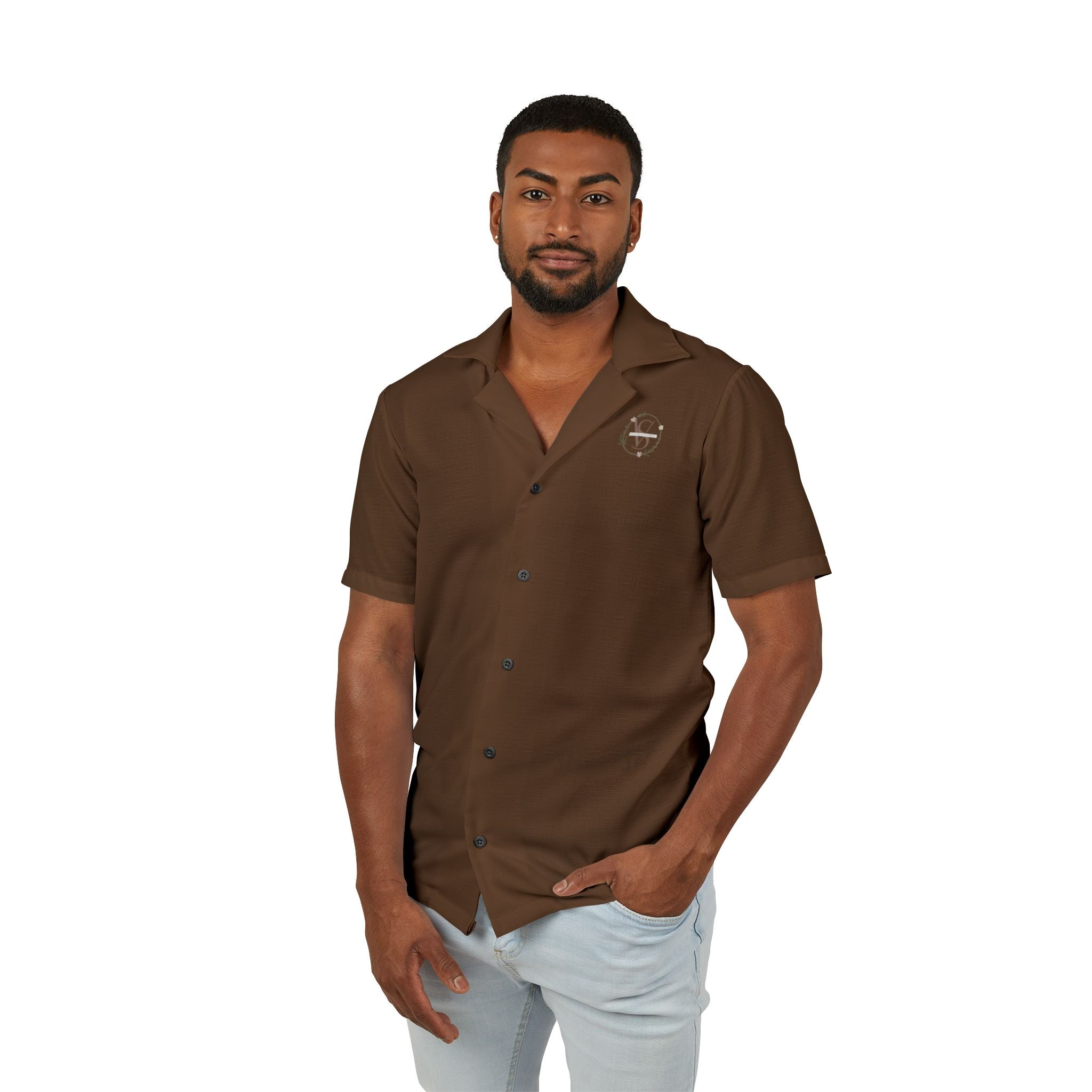 Men's Hawaiian Camp Shirt (AOP)
