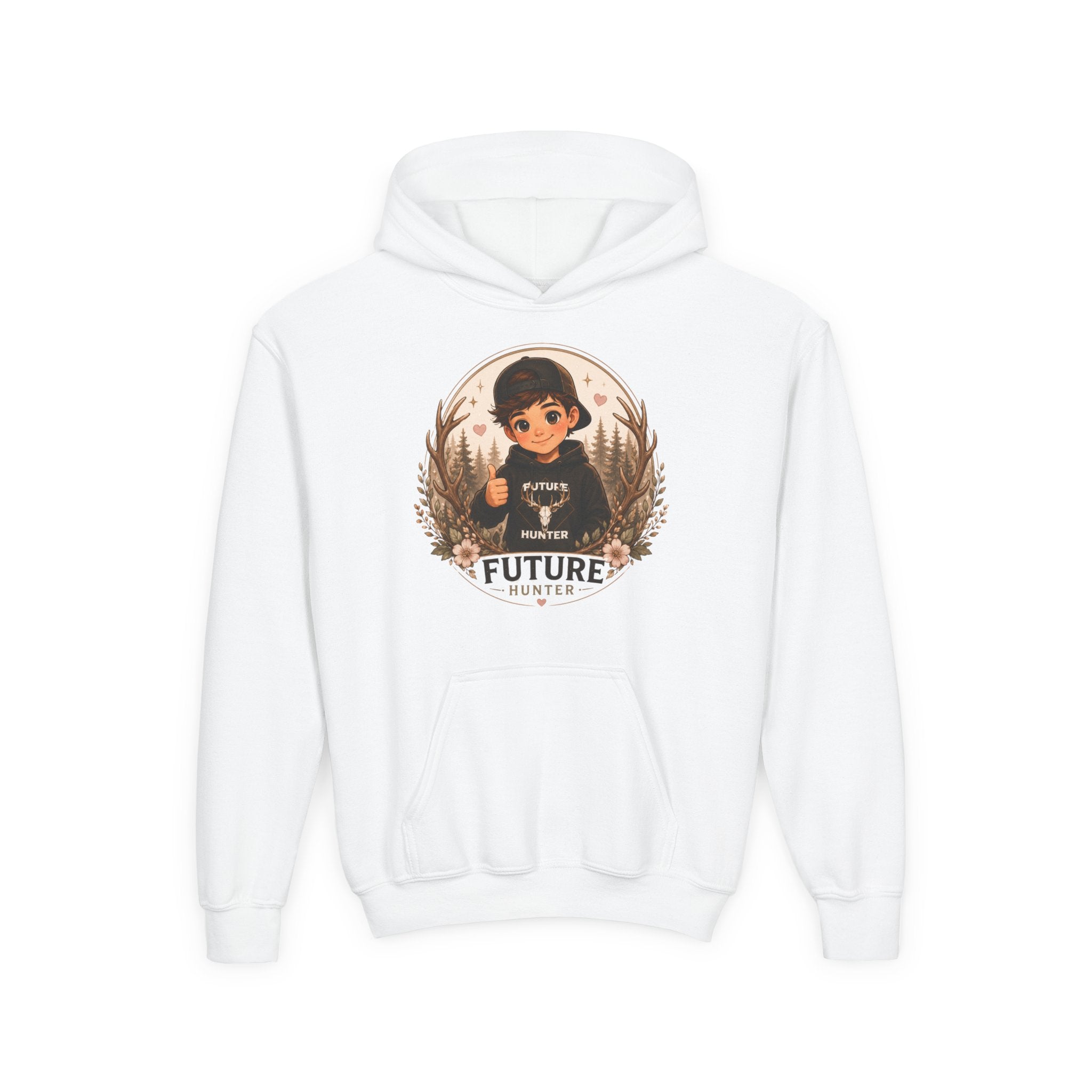 Youth Heavy Blend Hooded Sweatshirt