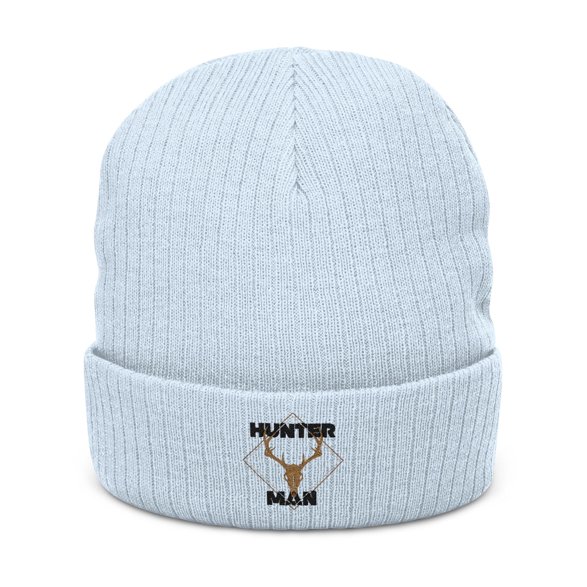 Ribbed Knit Beanie (Embroidery)