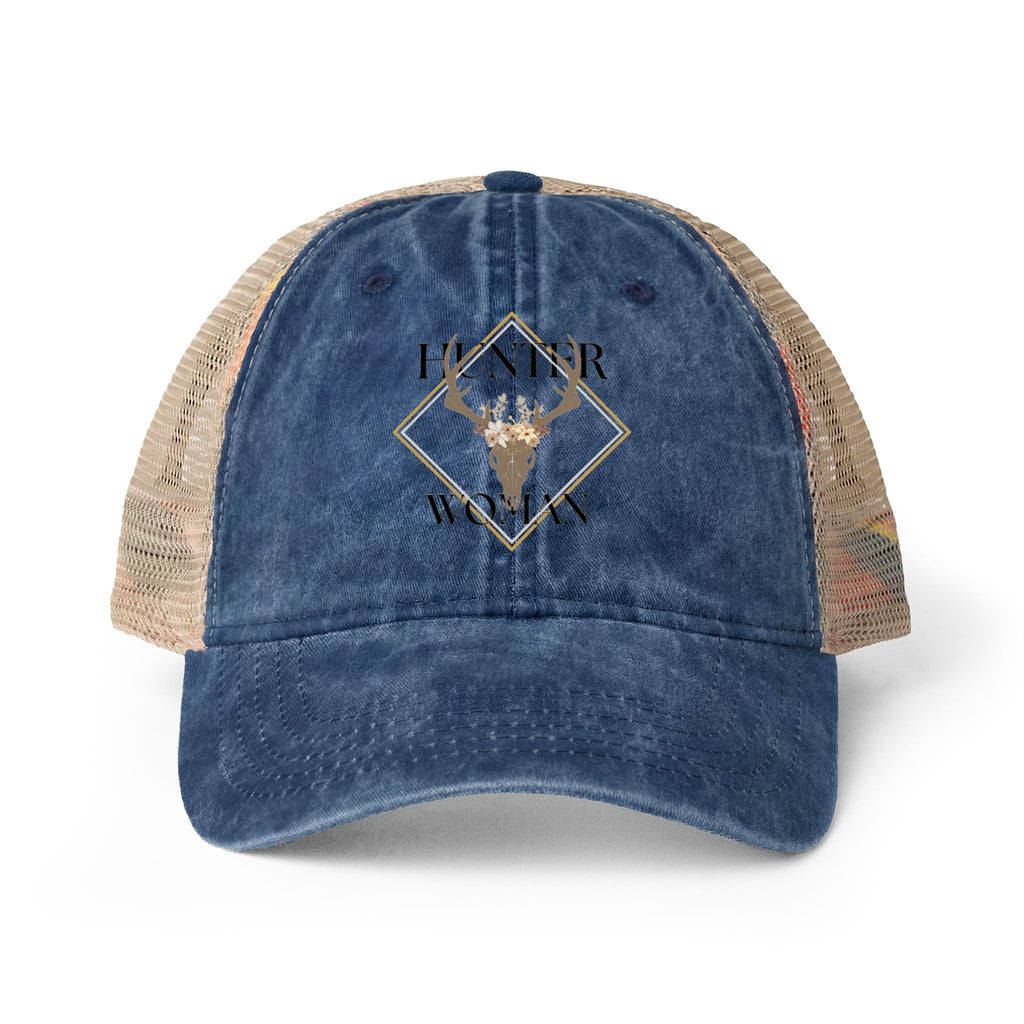 Women's Washed Mesh-Back Cap