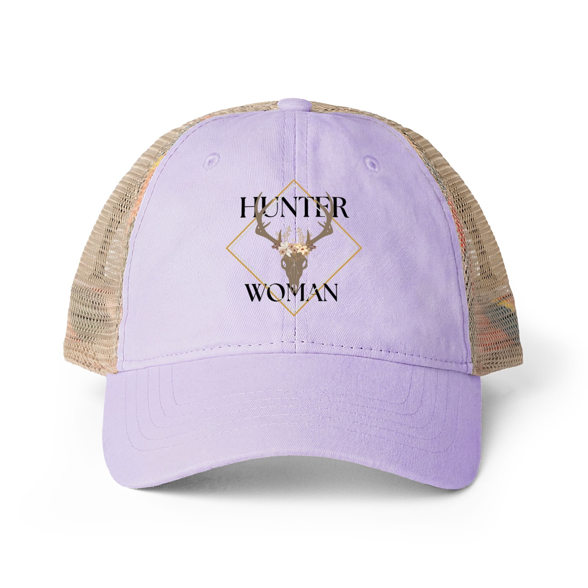 Women's Washed Mesh-Back Cap