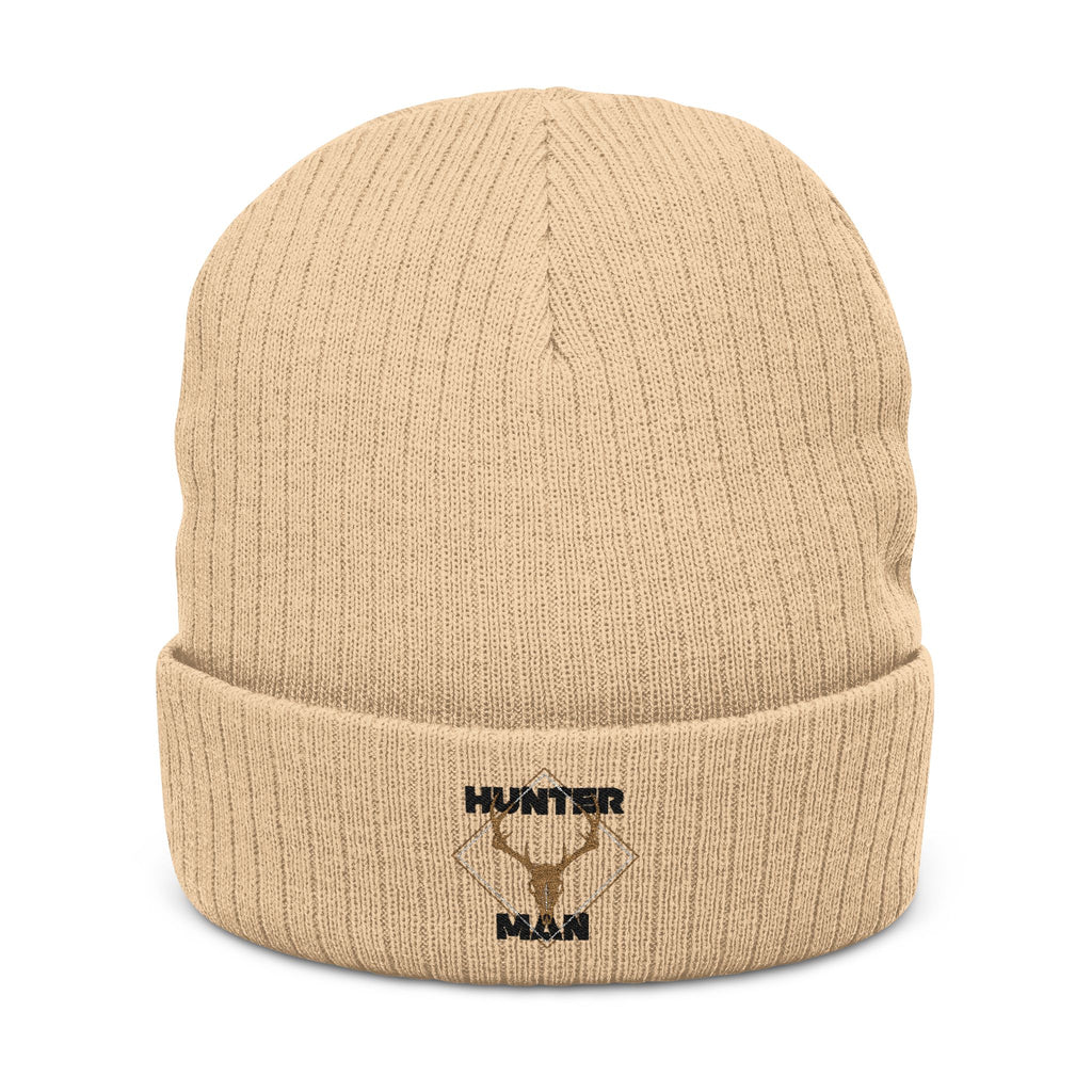 Ribbed Knit Beanie (Embroidery)