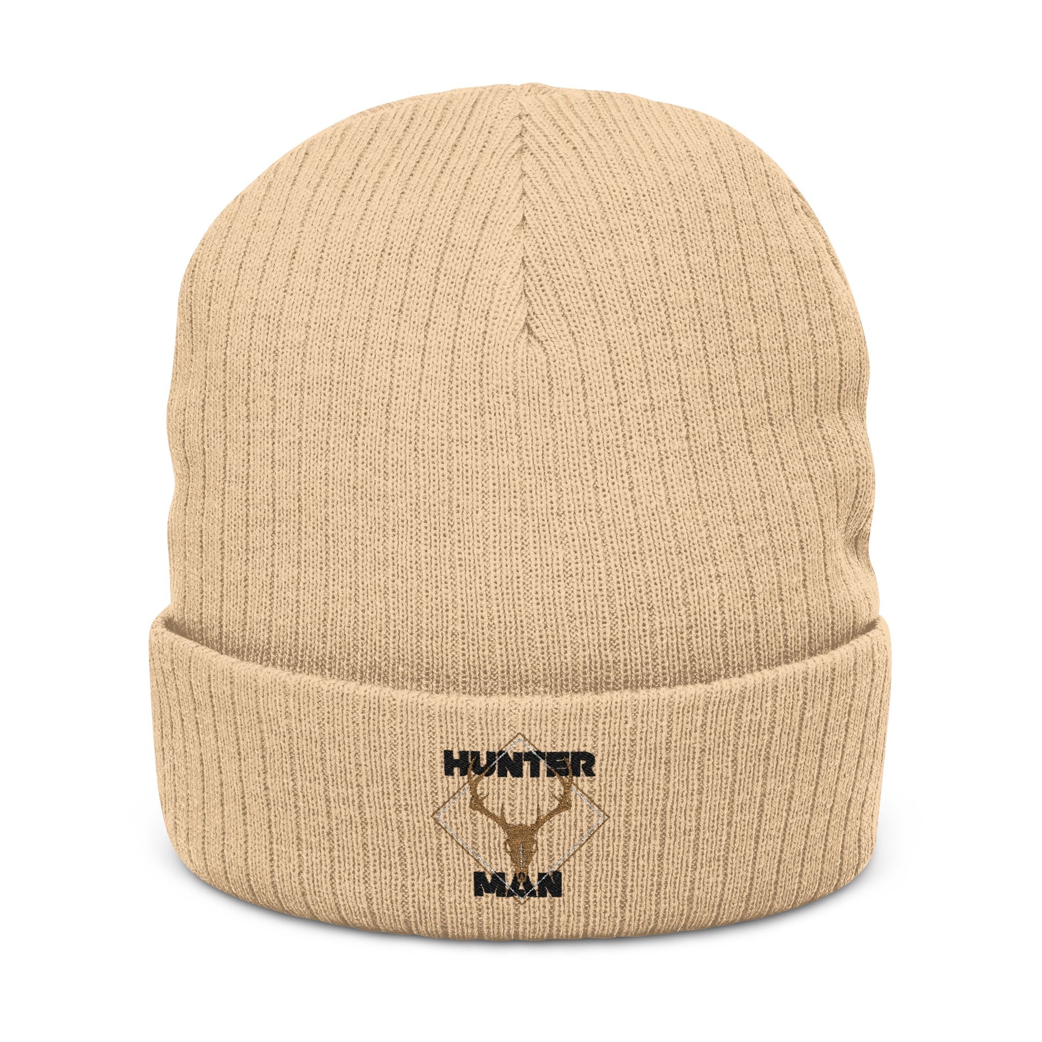 Ribbed Knit Beanie (Embroidery)