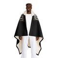 Hooded Sherpa Fleece Blanket