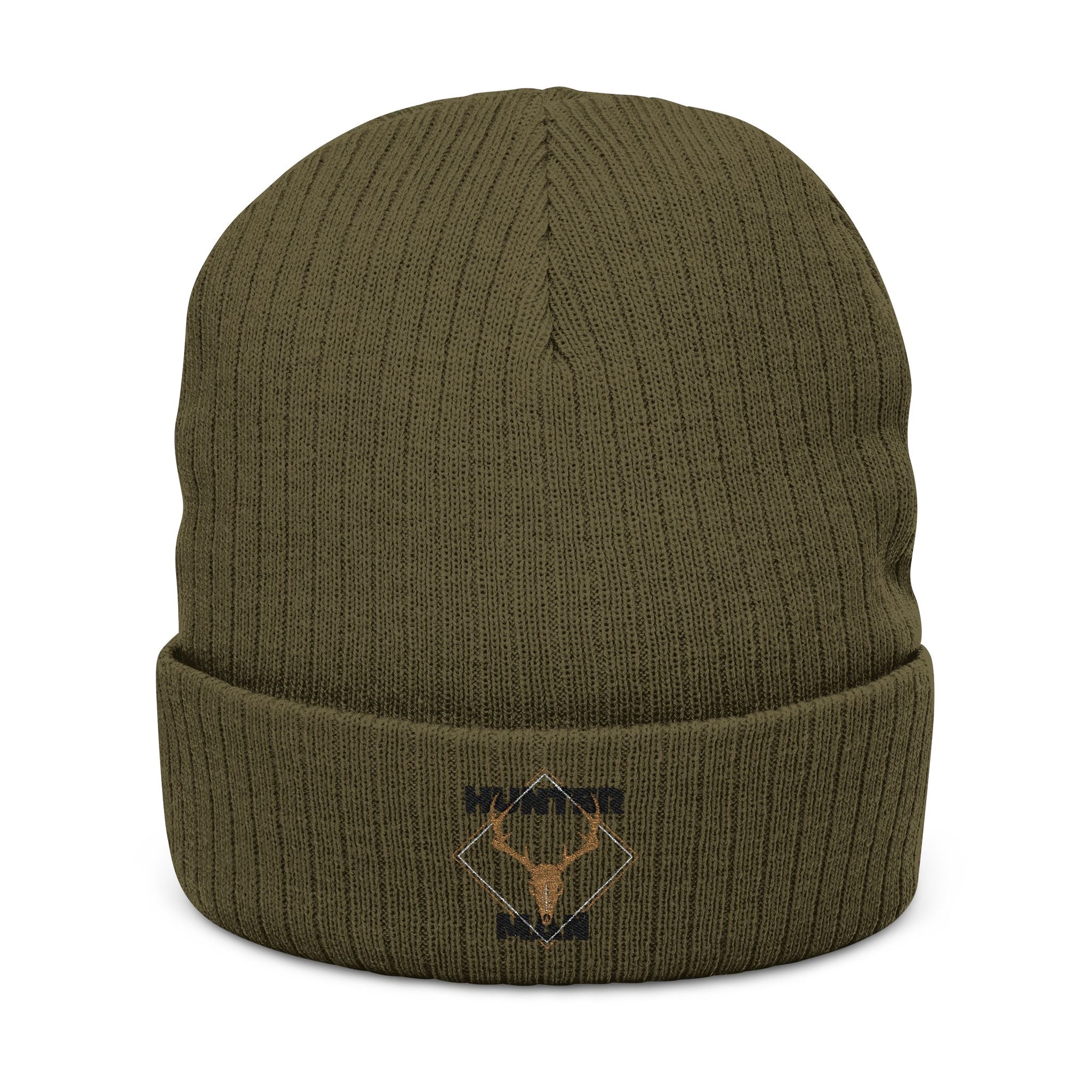 Ribbed Knit Beanie (Embroidery)