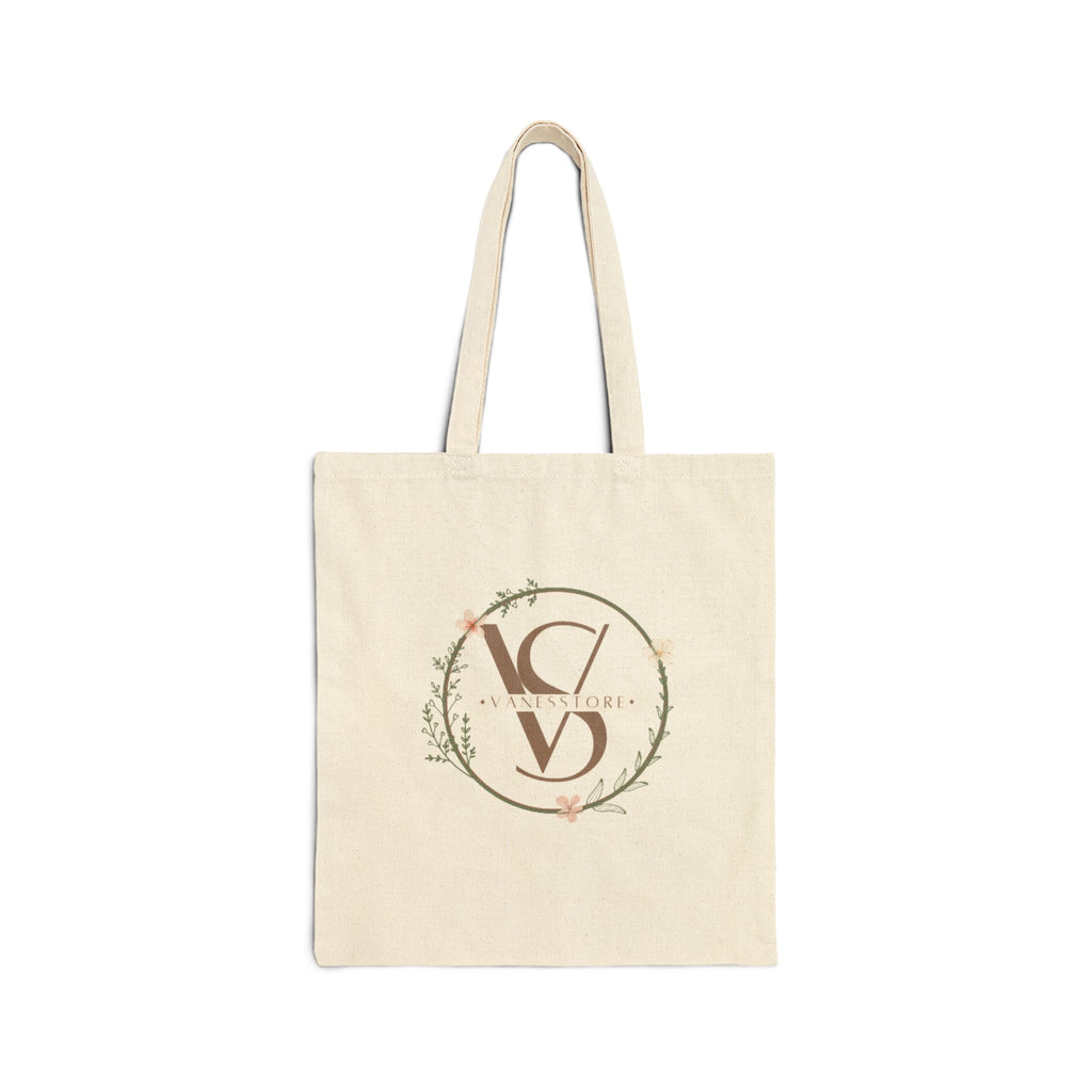 Vintage Laurel Monogram Cotton Tote