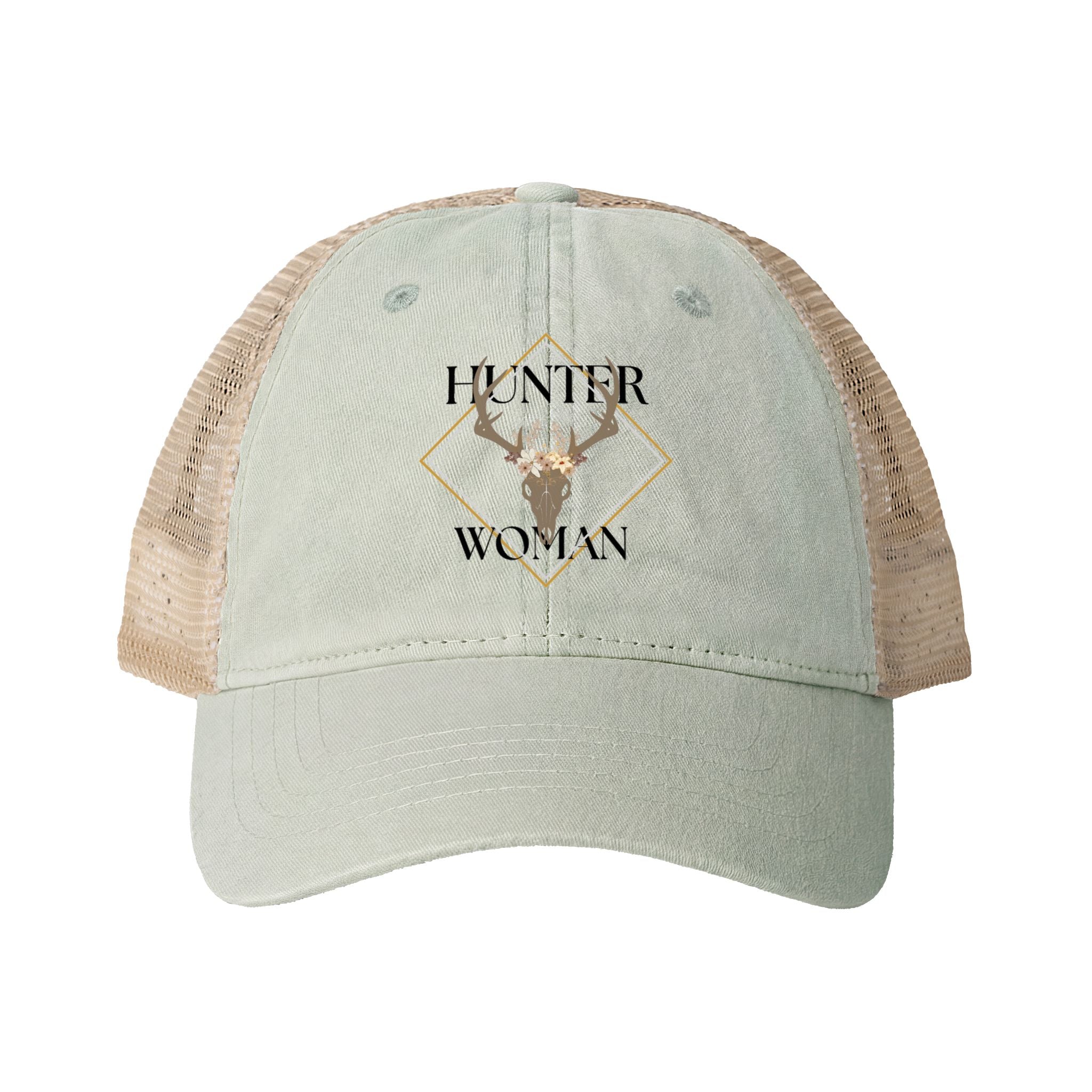 Women's Washed Mesh-Back Cap