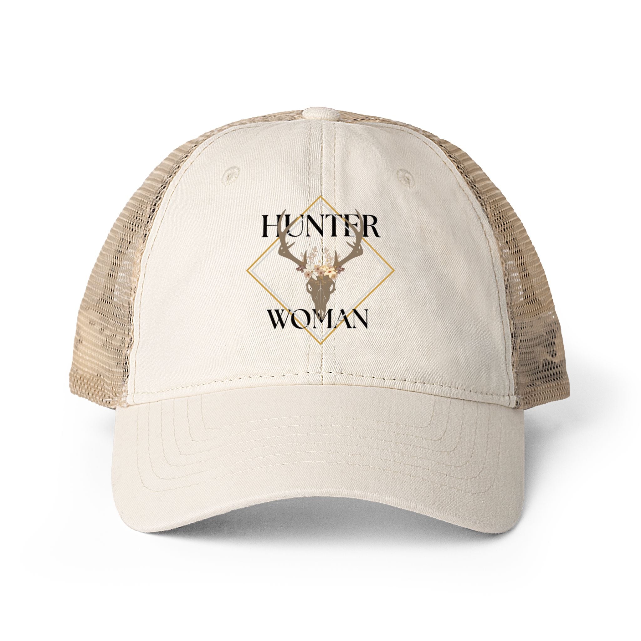 Women's Washed Mesh-Back Cap