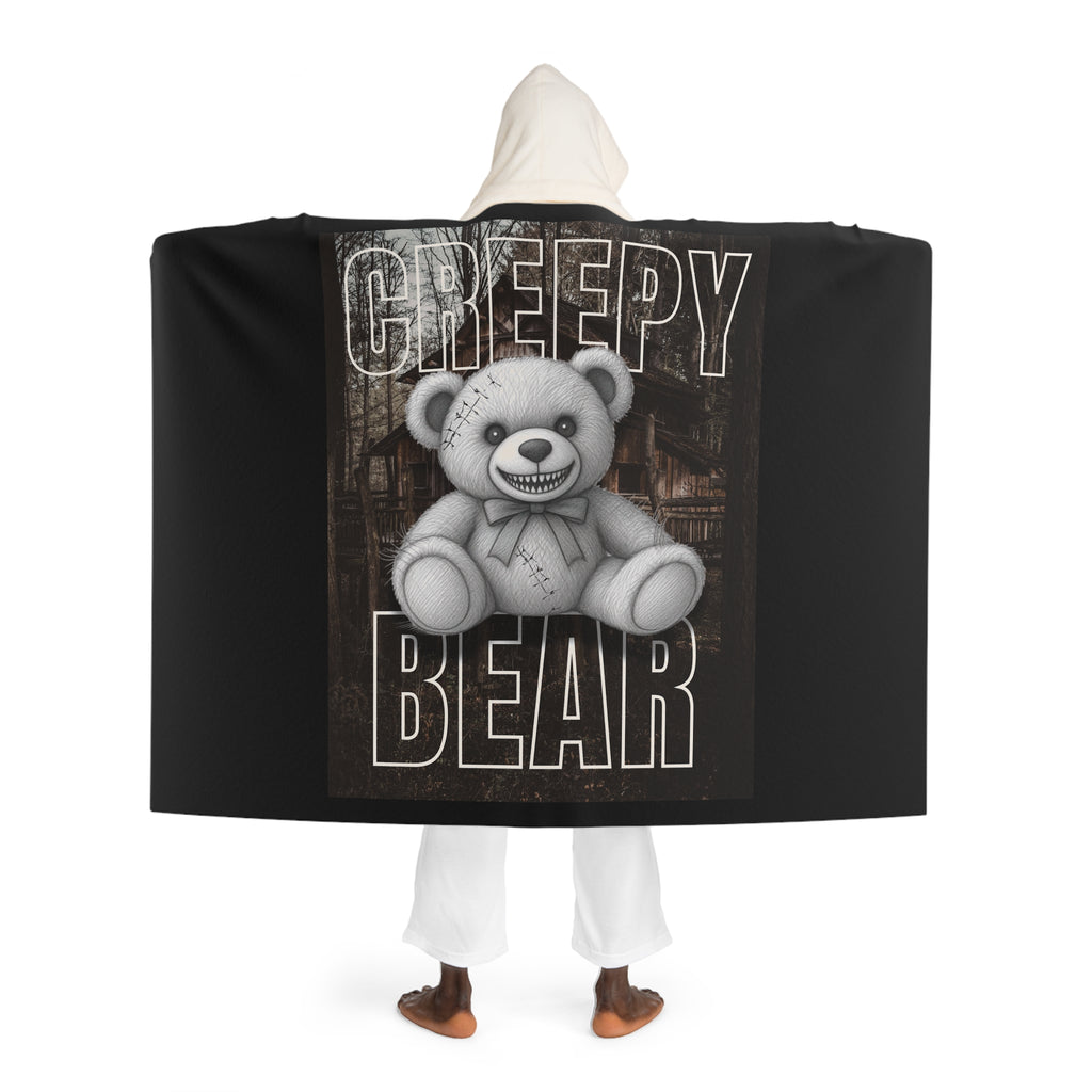 Hooded Sherpa Fleece Blanket